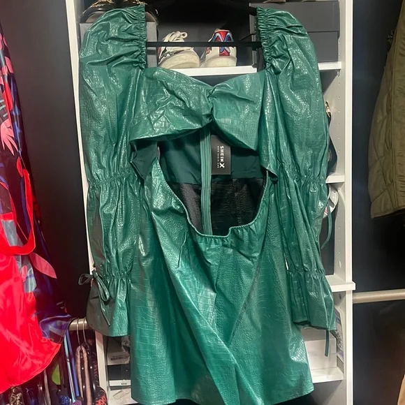 SHEIN | Dresses | Nwt Green Pleather Faux Crocodile Cutout Dress | Poshmark SHEIN | Dresses | Nwt Green Pleather Faux Crocodile Cutout Dress | Poshmark